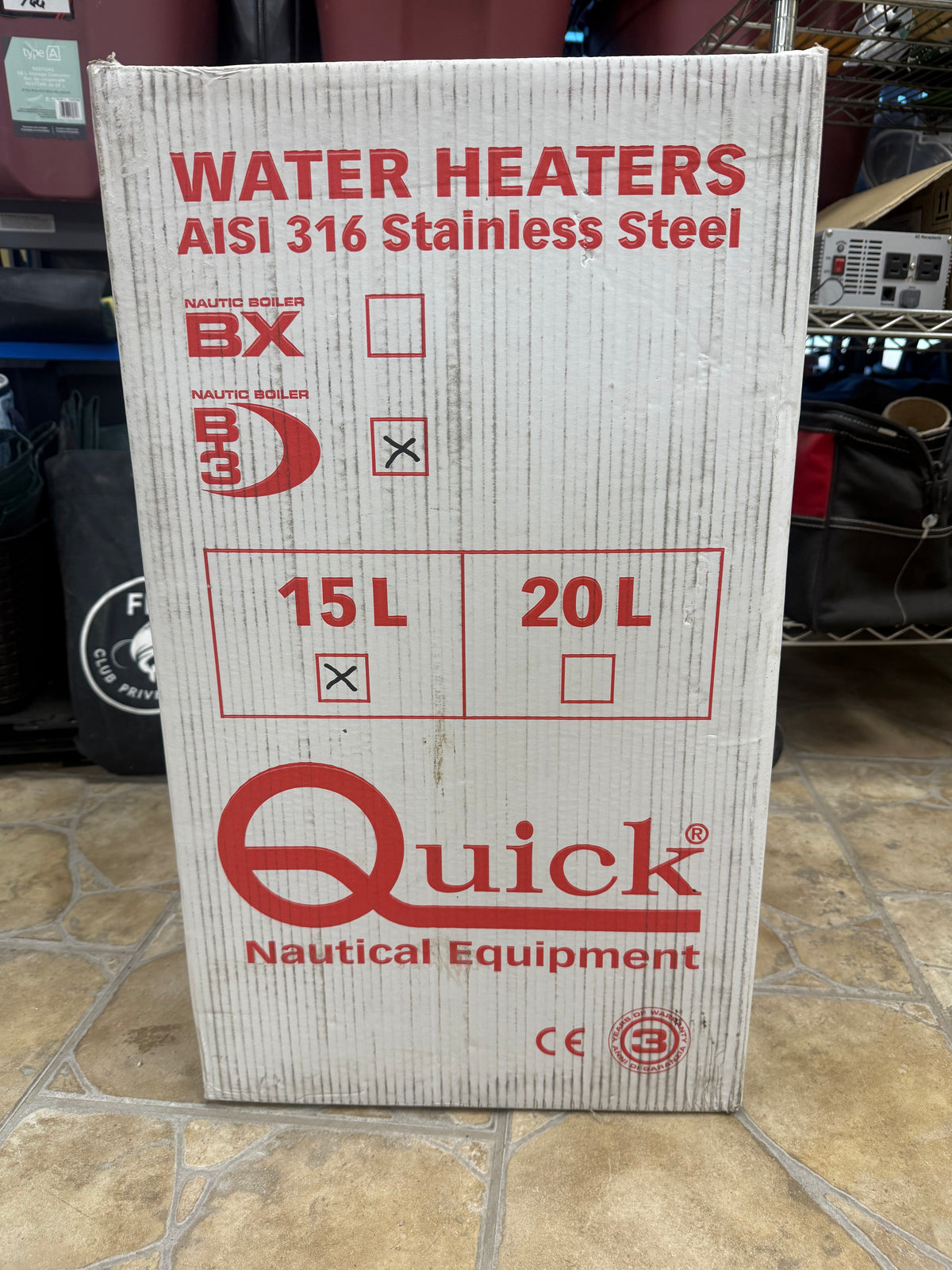 Water Heater 15L Quick