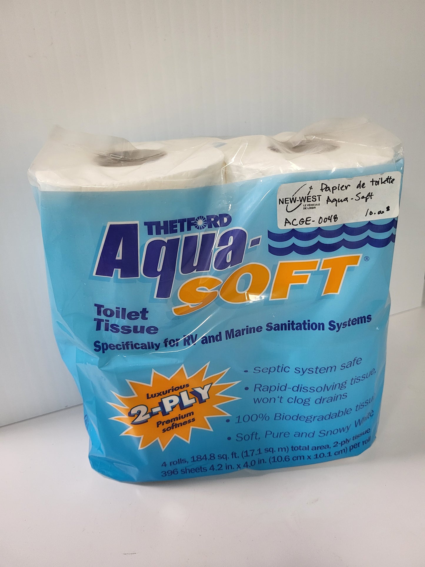 Thetford Aqua soft toilet paper