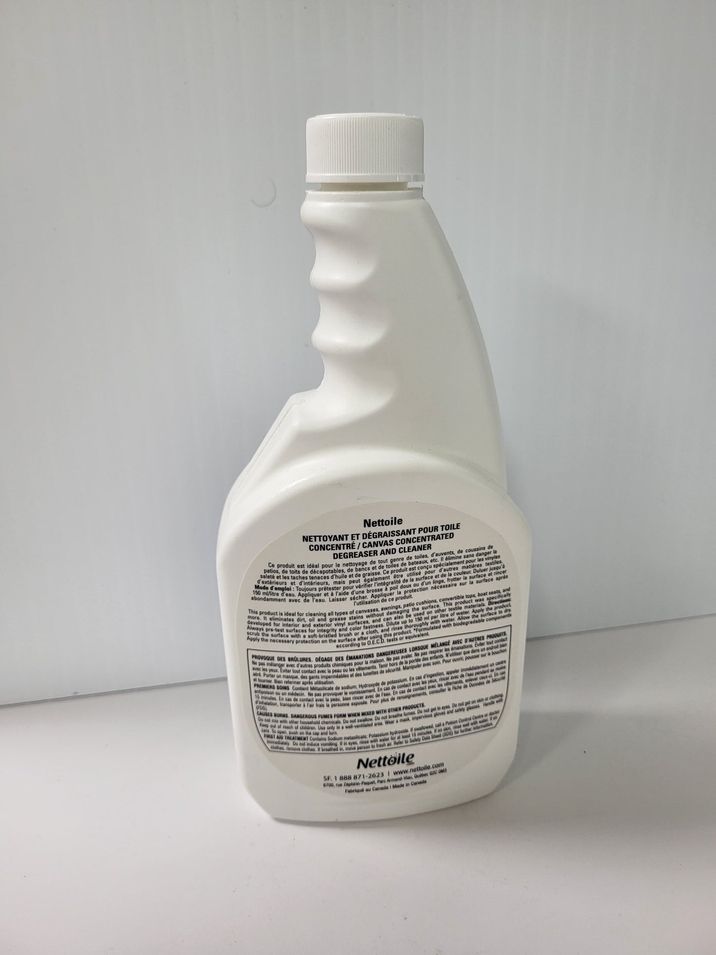 Nettoyant et dégraisseur de toile 800 ml