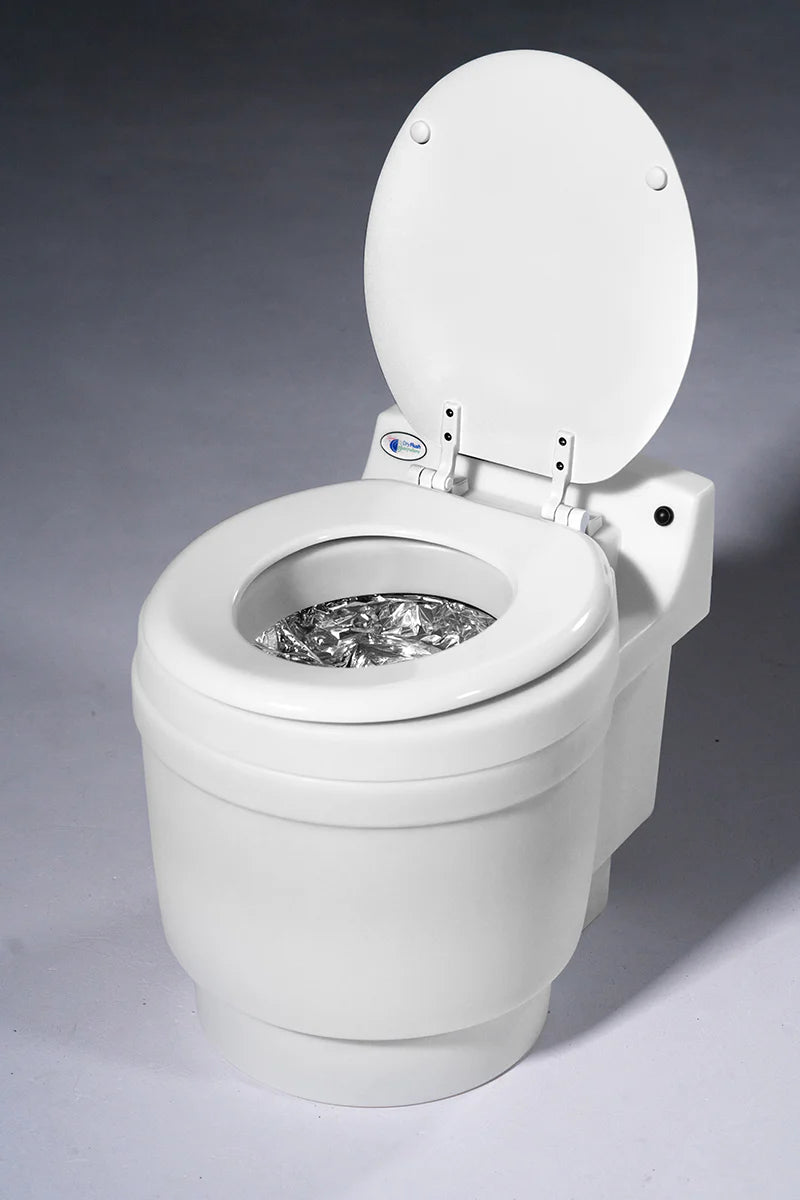 Toilette sèche à batterie Laveo (Dry Flush)