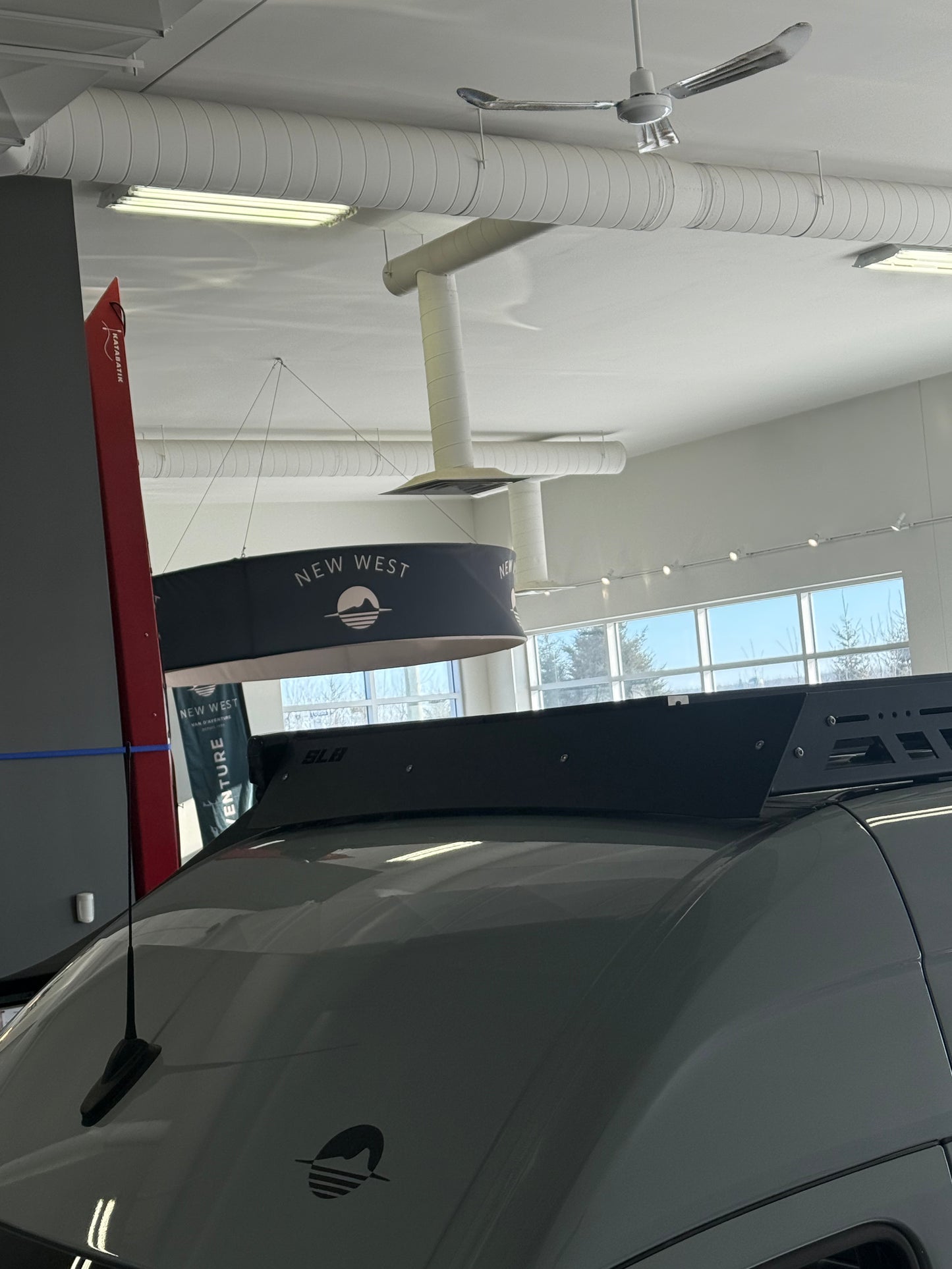 Galerie de toit SLB V2 Mercede Sprinter 170 (22,6 pied)