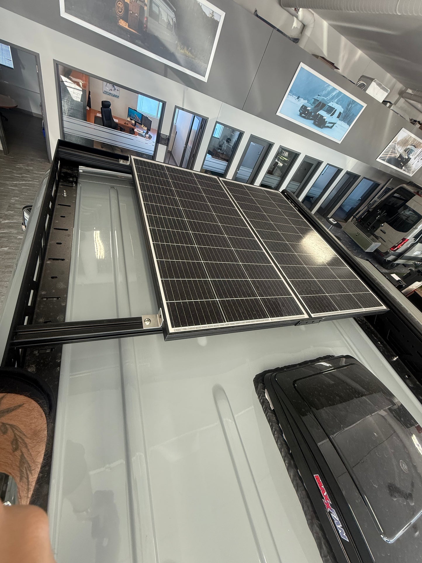 Galerie de toit SLB V2 Mercedes Sprinter 144 (19,6 pied)